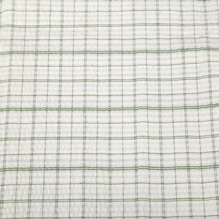 Plaid Salt shrinking / Puckered Cotton Seersucker RT01526