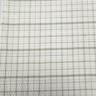 Plaid Salt shrinking / Puckered Cotton Seersucker RT01526