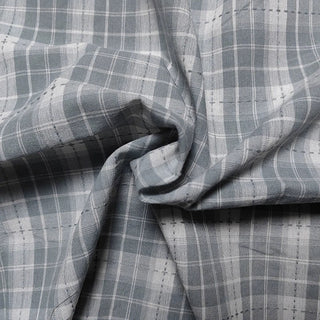 Plaid Cotton Dobby Jacquard RT01533