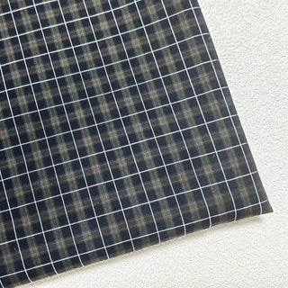 Plaid Cotton Plain Woven RT01535