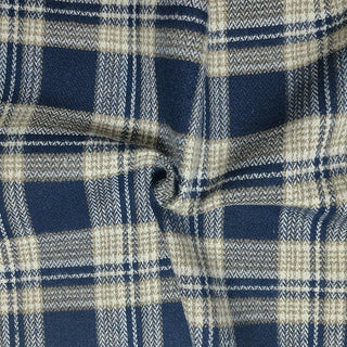 Plaid Peached Cotton Twill RT01536