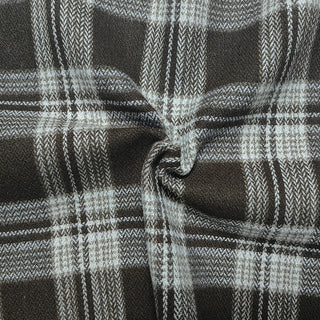 Plaid Peached Cotton Twill RT01536