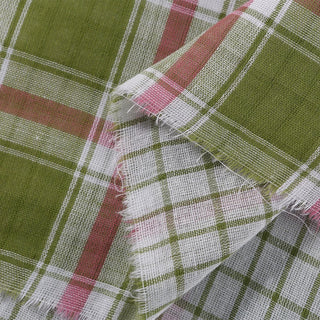Plaid Cotton Double Gauze RT01543