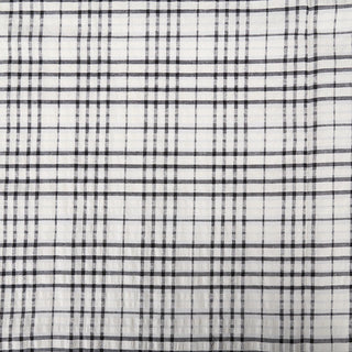 Plaid Salt shrinking / Puckered Cotton Seersucker RT01546