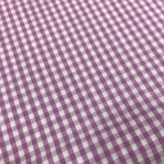 Gingham Cotton Plain Woven RT01552