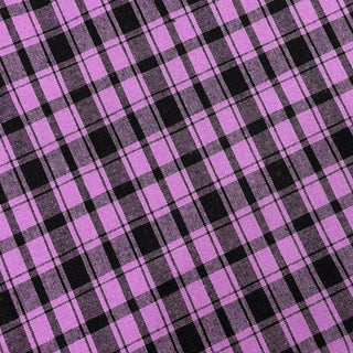 Plaid Cotton Plain Woven RT01556