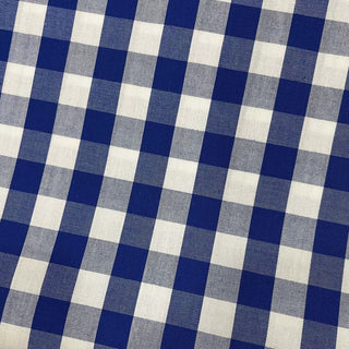 Gingham Cotton Broadcloth Poplin RT01557