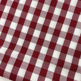 Gingham Cotton Broadcloth Poplin RT01557