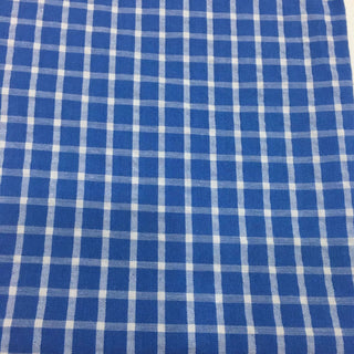 Gingham Cotton Polyester Seersucker RT01559