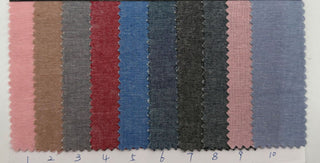Solid Cotton Oxford Chambray RT-OX02603 - 10 Colors Available