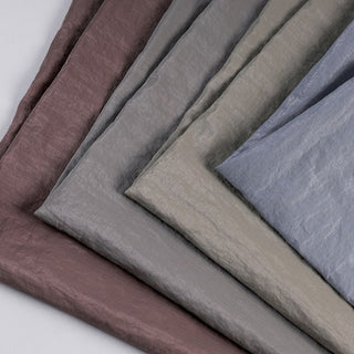 Solid DWR Metallic Sheen Nylon Ripstop RT01501