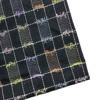 Plaid Cutwork Embroidery Cotton Dobby Jacquard RT01511