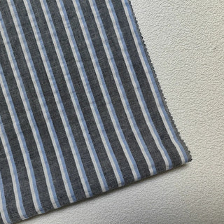 Stripes Salt shrinking / Puckered Cotton Seersucker RT01514