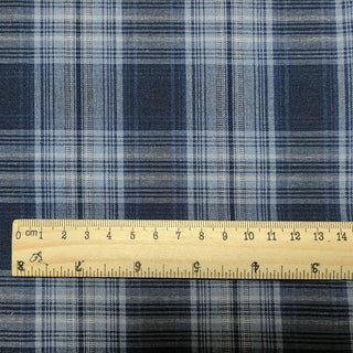 Plaid Cotton Plain Woven Woven RT01517