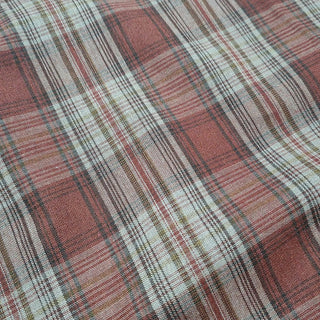 Plaid Cotton Plain Woven Woven RT01517