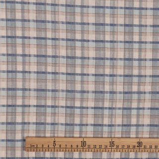 Plaid Salt shrinking / Puckered Washed Cotton Plain Woven Woven RT01518