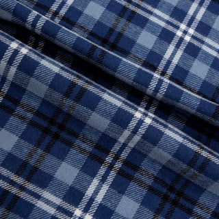 Plaid Easy Care Peached Cotton Twill RT01520