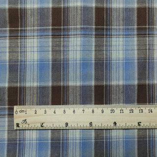 Plaid Cotton Plain Woven Woven RT01523