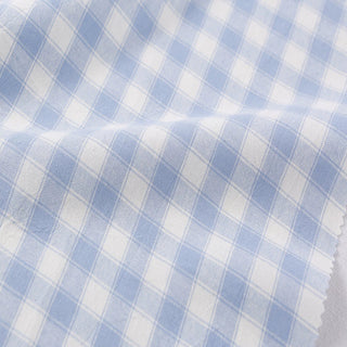 Gingham Washed Cotton Plain Woven Woven RT01525