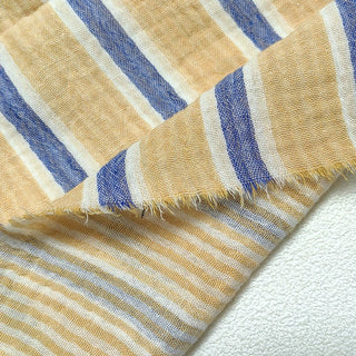 Stripes Double Faced Cotton Double Gauze RT01529 - 4 Colors Available