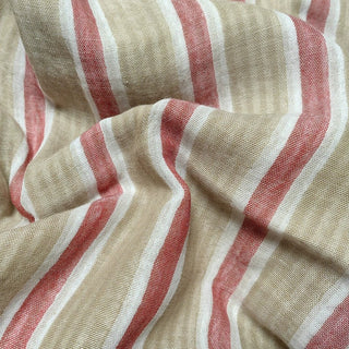 Stripes Double Faced Cotton Double Gauze RT01529 - 4 Colors Available
