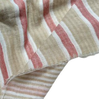 Stripes Double Faced Cotton Double Gauze RT01529 - 4 Colors Available