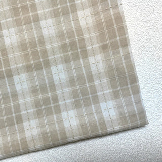 Plaid Cotton Dobby Jacquard RT01533