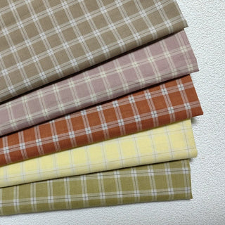 Gingham Cotton Plain Woven RT01534