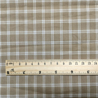 Gingham Cotton Plain Woven RT01534