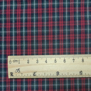 Plaid Cotton Plain Woven RT01535