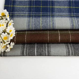 Plaid Easy Care Cotton Flannel RT01540 - 3 Colors Available