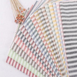 Stripes Washed Cotton Plain Woven RT01545