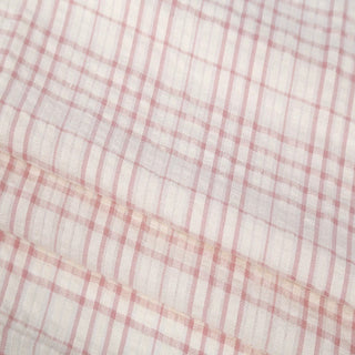 Plaid Salt shrinking / Puckered Cotton Seersucker RT01546