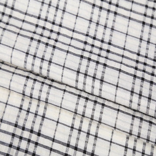 Plaid Salt shrinking / Puckered Cotton Seersucker RT01546