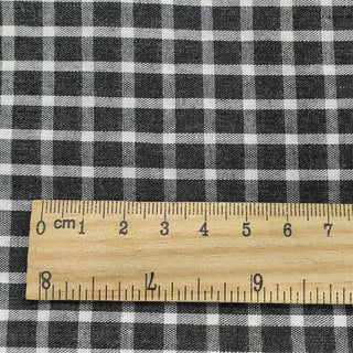 Gingham Washed Cotton Plain Woven RT01548 - 8 Colors Available