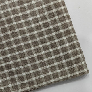 Gingham Washed Cotton Plain Woven RT01548 - 8 Colors Available