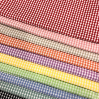 Gingham Cotton Plain Woven RT01552
