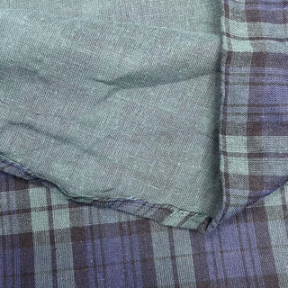 Plaid Cotton Double Gauze RT01555