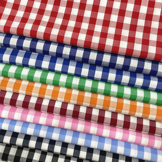 Gingham Cotton Broadcloth Poplin RT01557