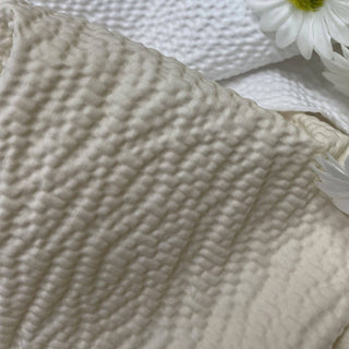 Made in Japan Solid Salt shrinking / Puckered Pima Cotton Seersucker RT01563 - 10 Colors Available