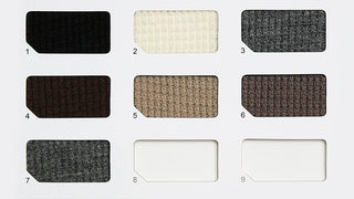 Solid Polyester Wool Waffle RT04607 - 7 Colors Available
