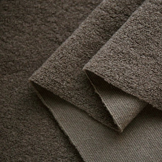 Solid Wool Polyetser Boucle RT04610 - 11 Colors Available