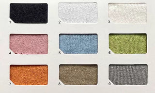 Solid Back Brushed Hemp Organic Cotton Fleece RT04617 - 9 Colors Available