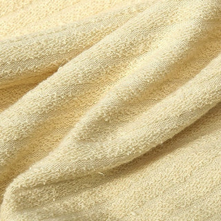 Solid Textured Back Hemp Cotton French Terry RT04621 - 9 Colors Available