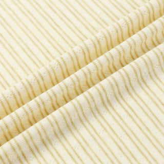 Stripes Polyester Viscose Pointelle RTSP609 - 9 Colors Available