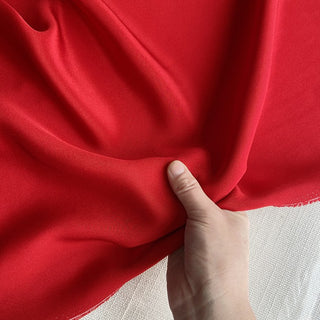 Yardblox Exclusive Luxury Silk Collection Solid Multi Color Non-Stretch Mulberry Silk Crepe De Chine DS26510 -30 Momme