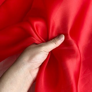 Yardblox Exclusive Luxury Silk Collection Solid Multi Color Non-Stretch Mulberry Silk Satin Face Organza DS26506 -12 Momme