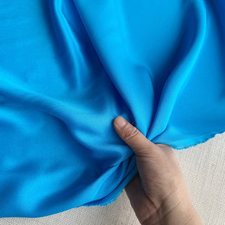 Yardblox Exclusive Luxury Silk Collection Solid Multi Color Non-Stretch Mulberry Silk Crepe De Chine DS26510 -30 Momme