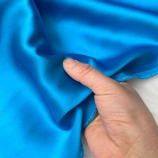 Yardblox Exclusive Luxury Silk Collection Solid Multi Color Non-Stretch 6A Mulberry Silk Charmeuse Satin DS26514 -30 Momme