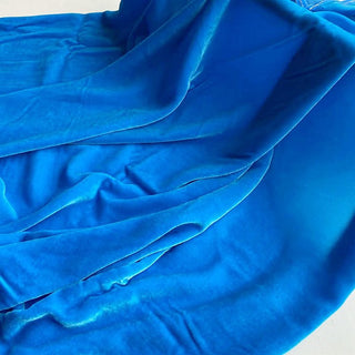 Yardblox Exclusive Luxury Silk Collection Solid Multi Color Non-Stretch Mulberry Silk Velvet DS26516 -40 Momme